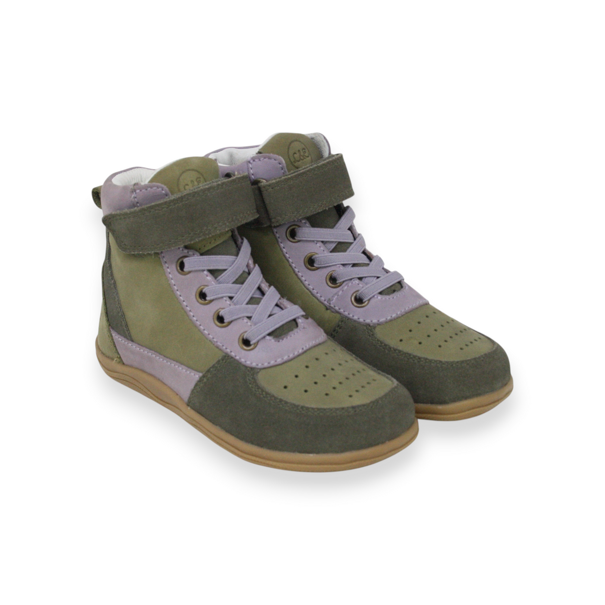 MIO BAREFOOT winter khaki/ flieder