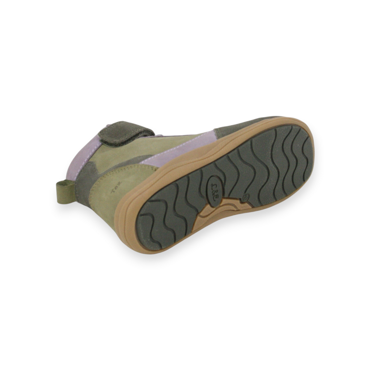 MIO BAREFOOT winter khaki/ flieder