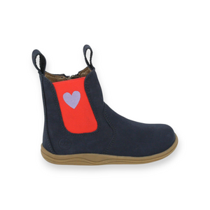 CHELSEA BOOT BAREFOOT rot/ Herz