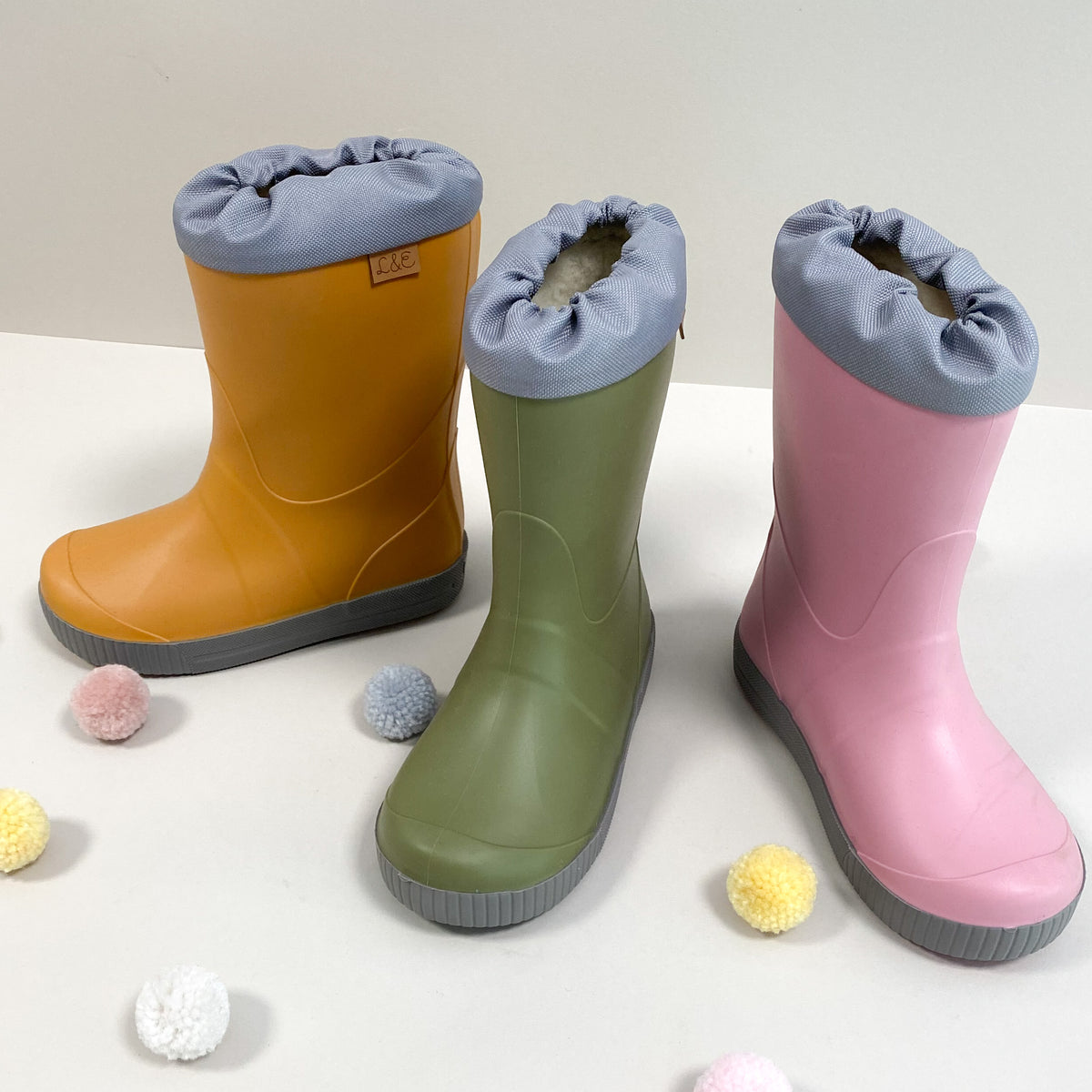 GUMMISTIEFEL OLAF camel