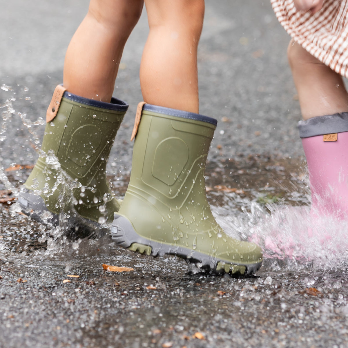 GUMMISTIEFEL THEO olive