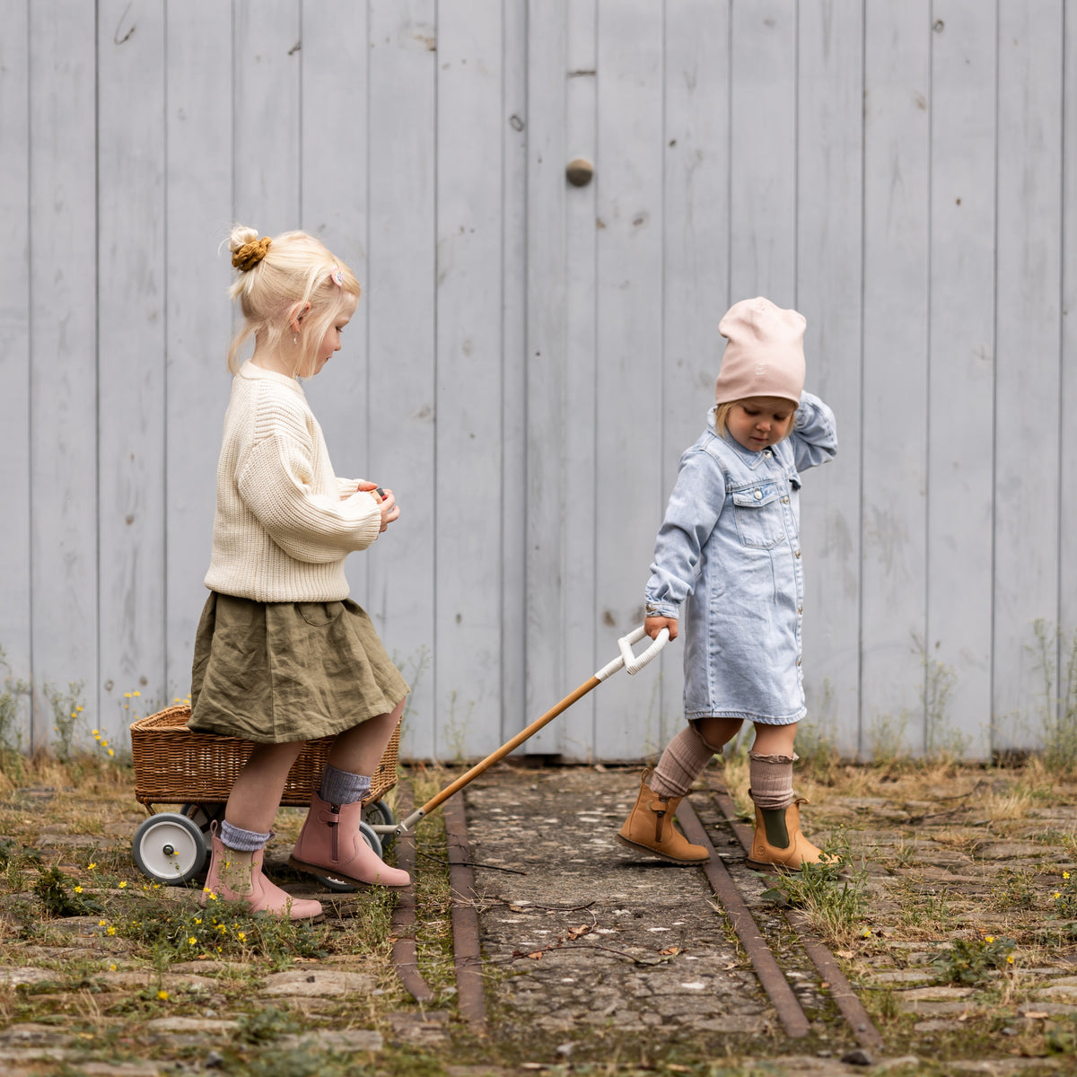 CHELSEA BOOT rosa weit