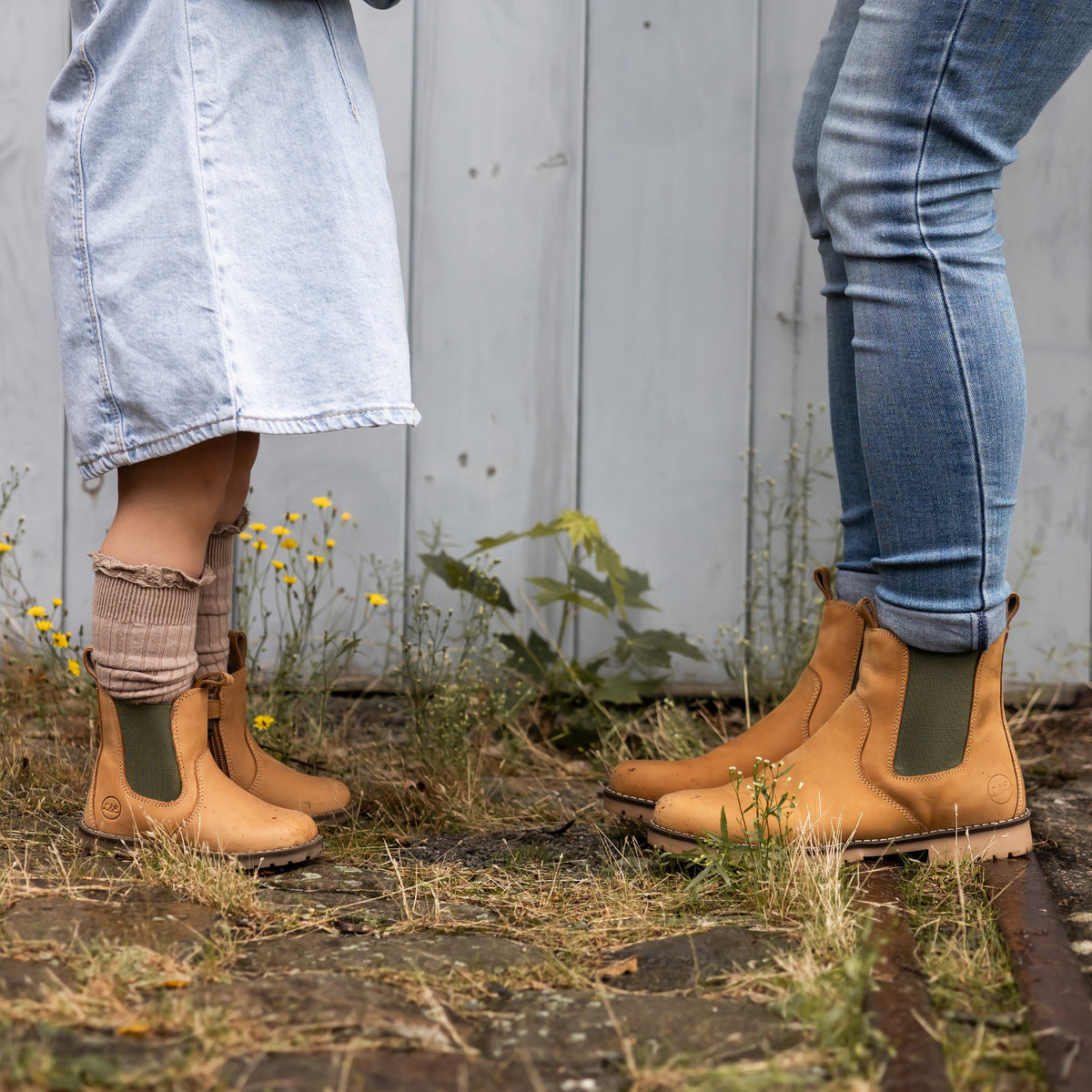 CHELSEA BOOT camel weit