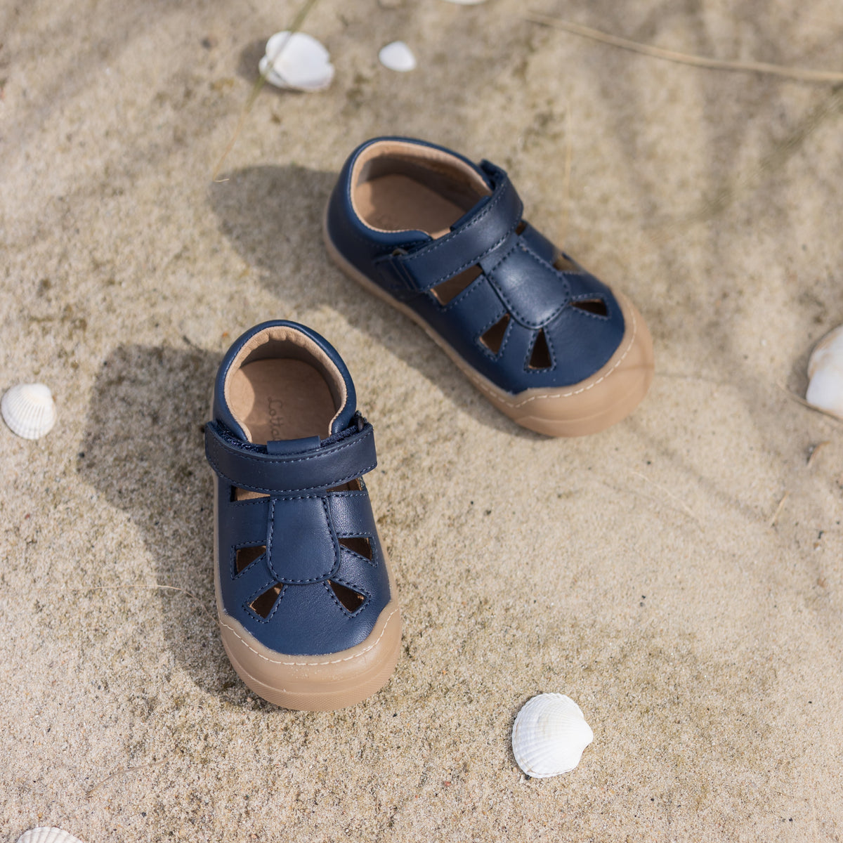 FIRST STEP SANDALE EDDA blau