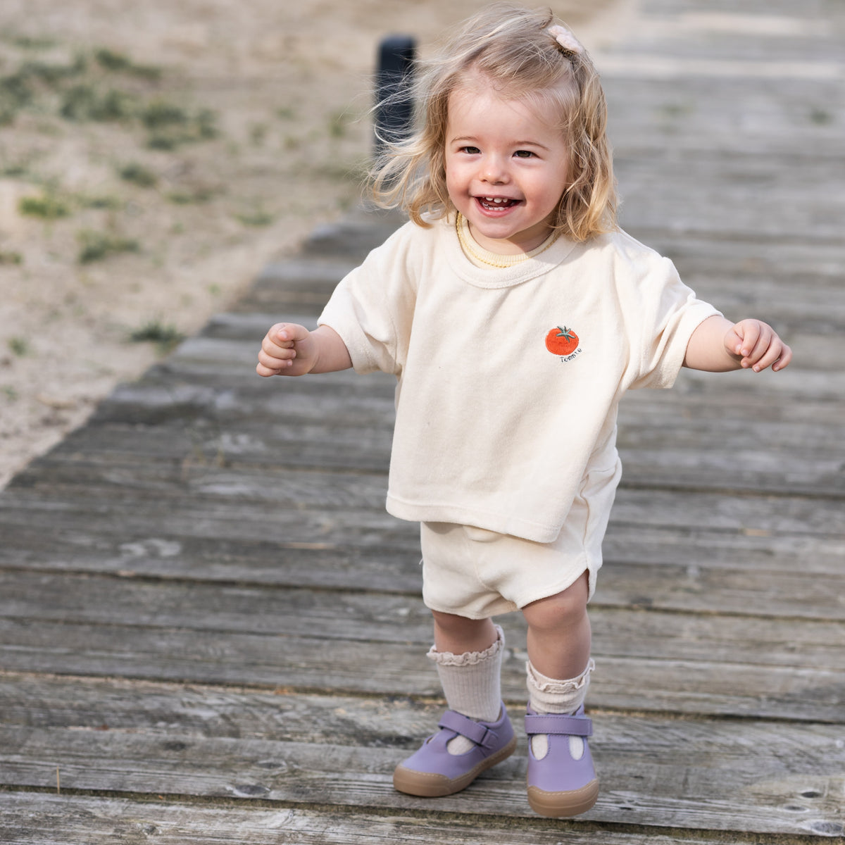 FIRST STEP SANDALE TAMMO flieder