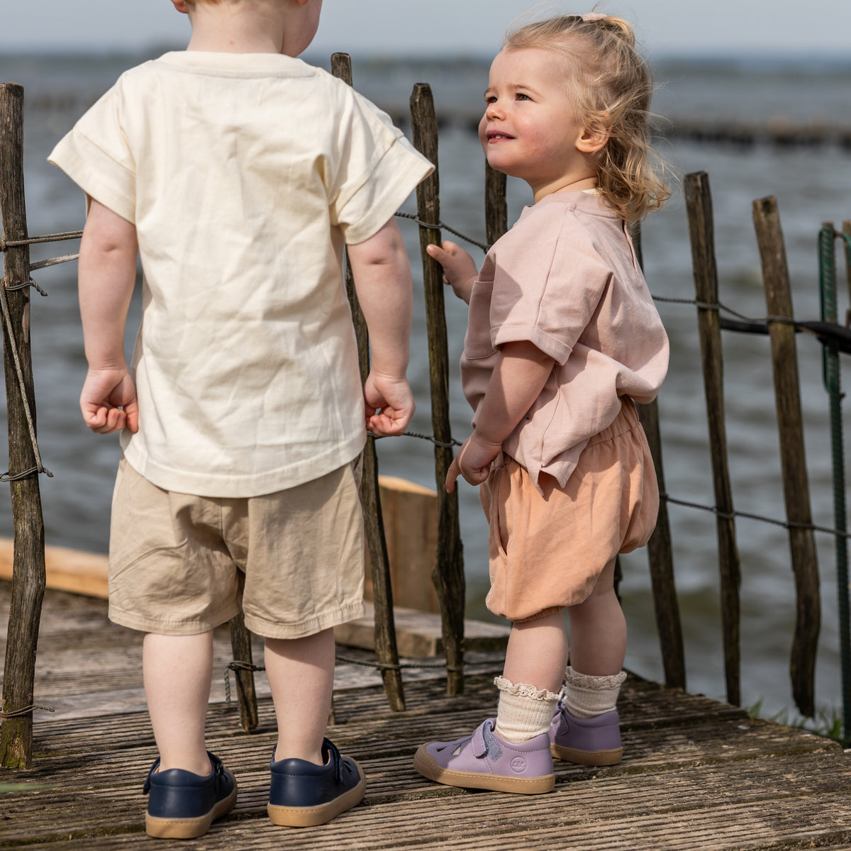 FIRST STEP SANDALE EDDA flieder