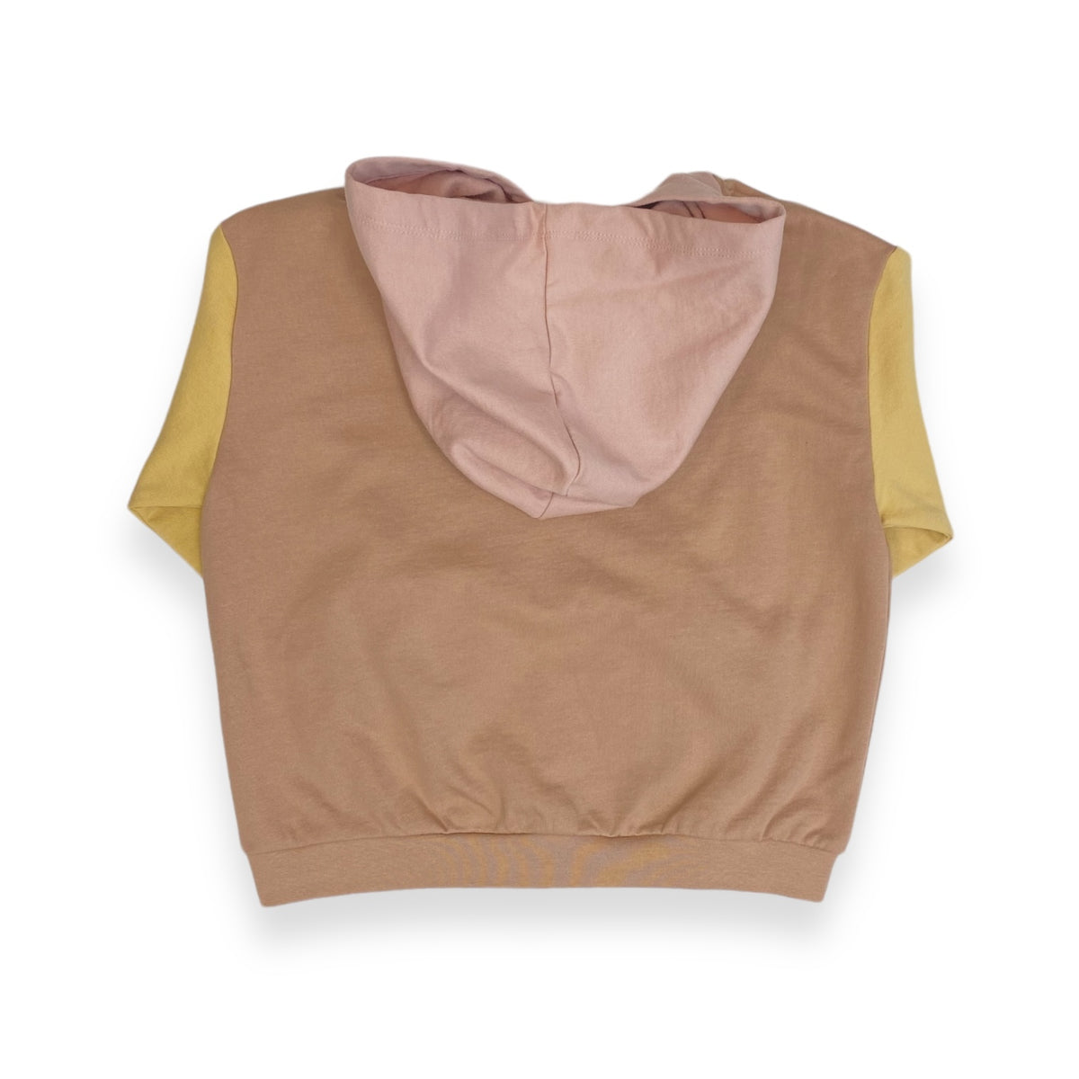 HOODIE JACKE braun/rosa