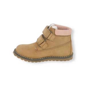 BOOT taupe/rosa