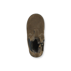 CHELSEA BOOT_Lammfell braun