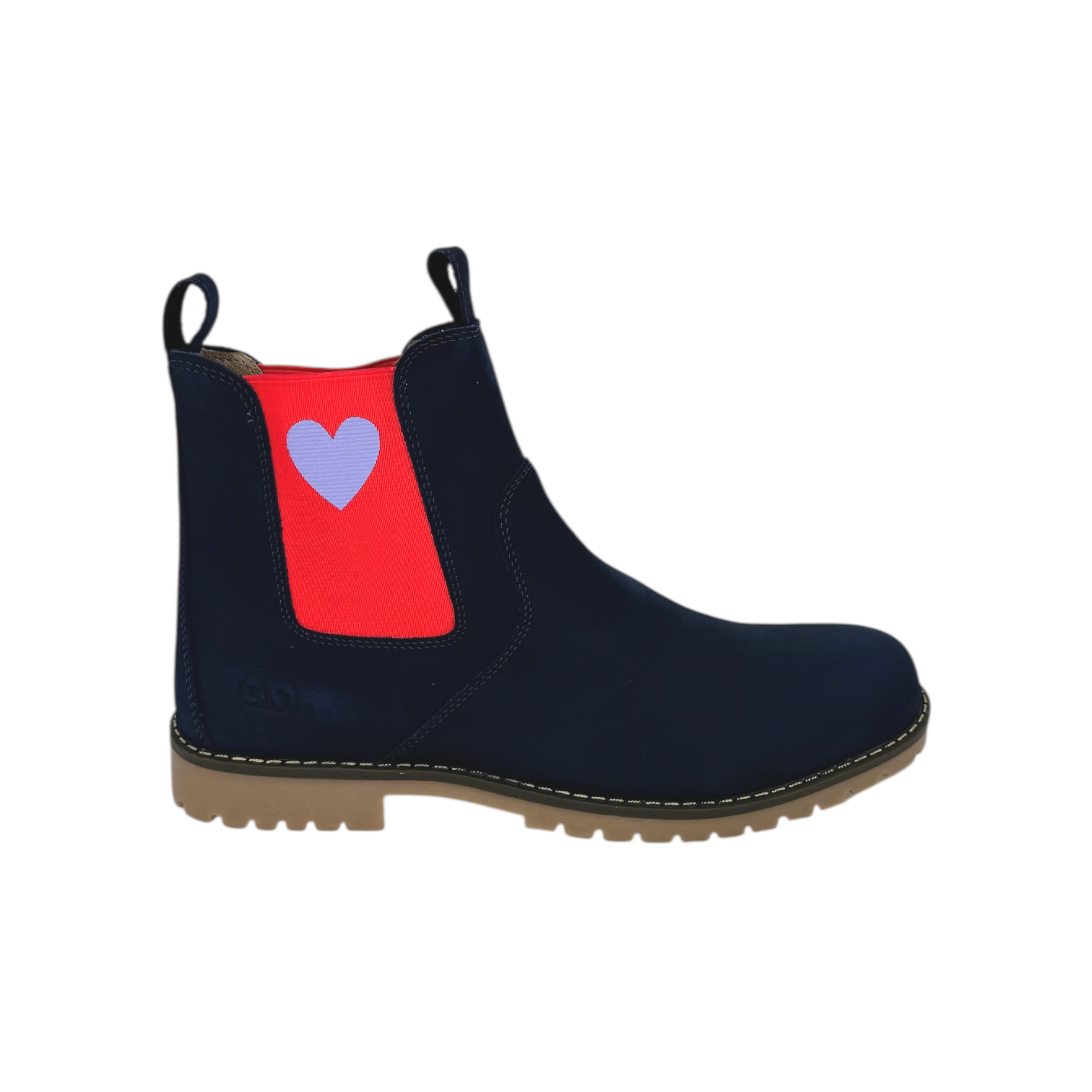 CHELSEA BOOT 2.0 rot/ Herz