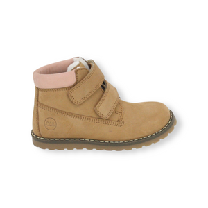 BOOT taupe/rosa