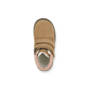 BOOT taupe/rosa