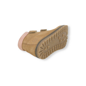 BOOT taupe/rosa