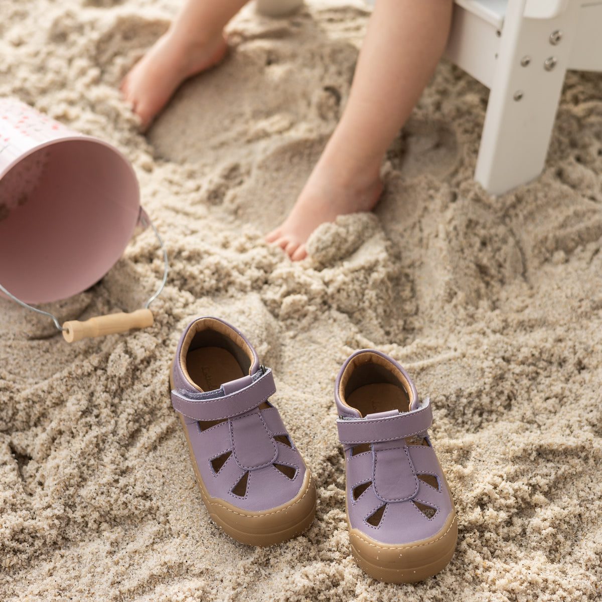 FIRST STEP SANDALE EDDA flieder
