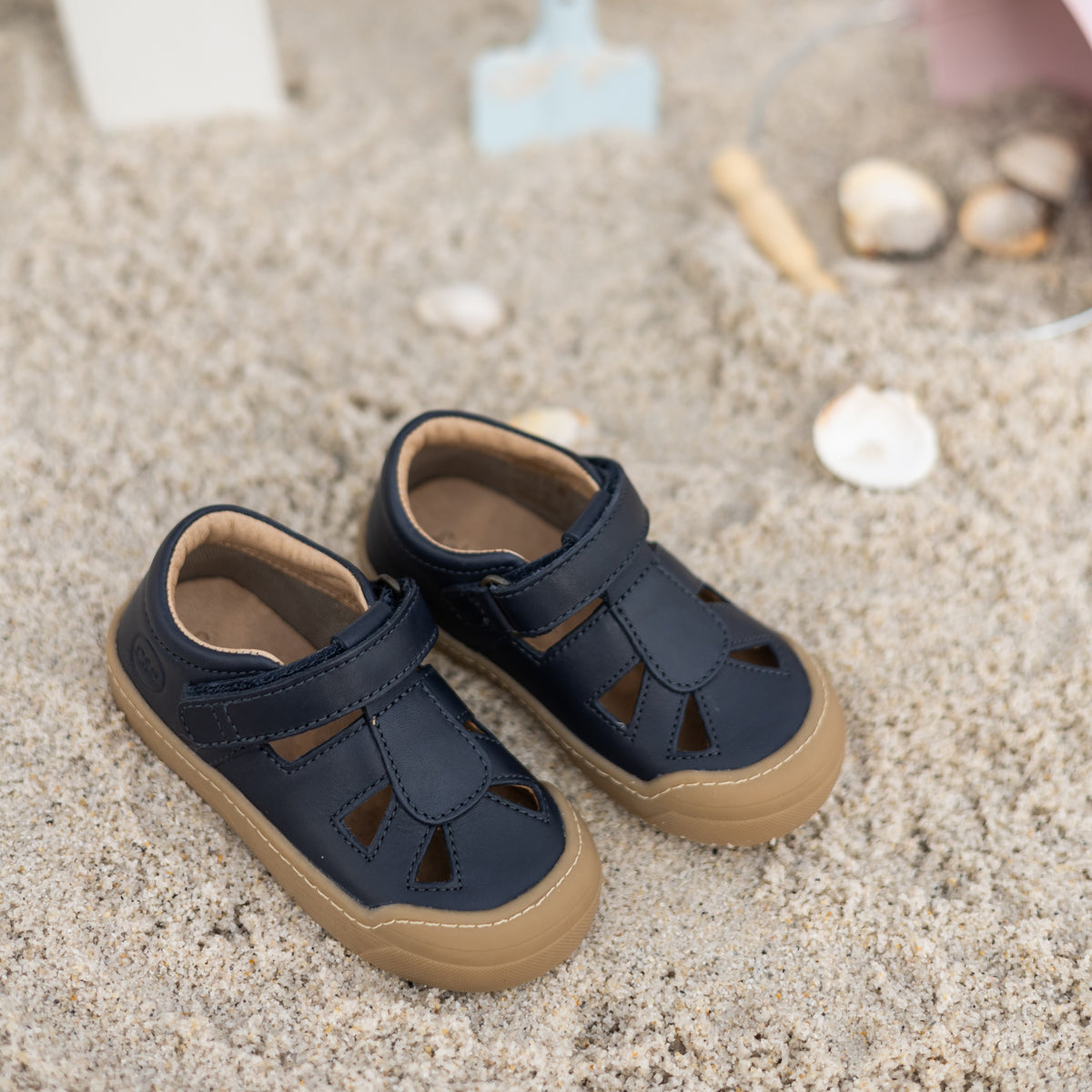 FIRST STEP SANDALE EDDA blau
