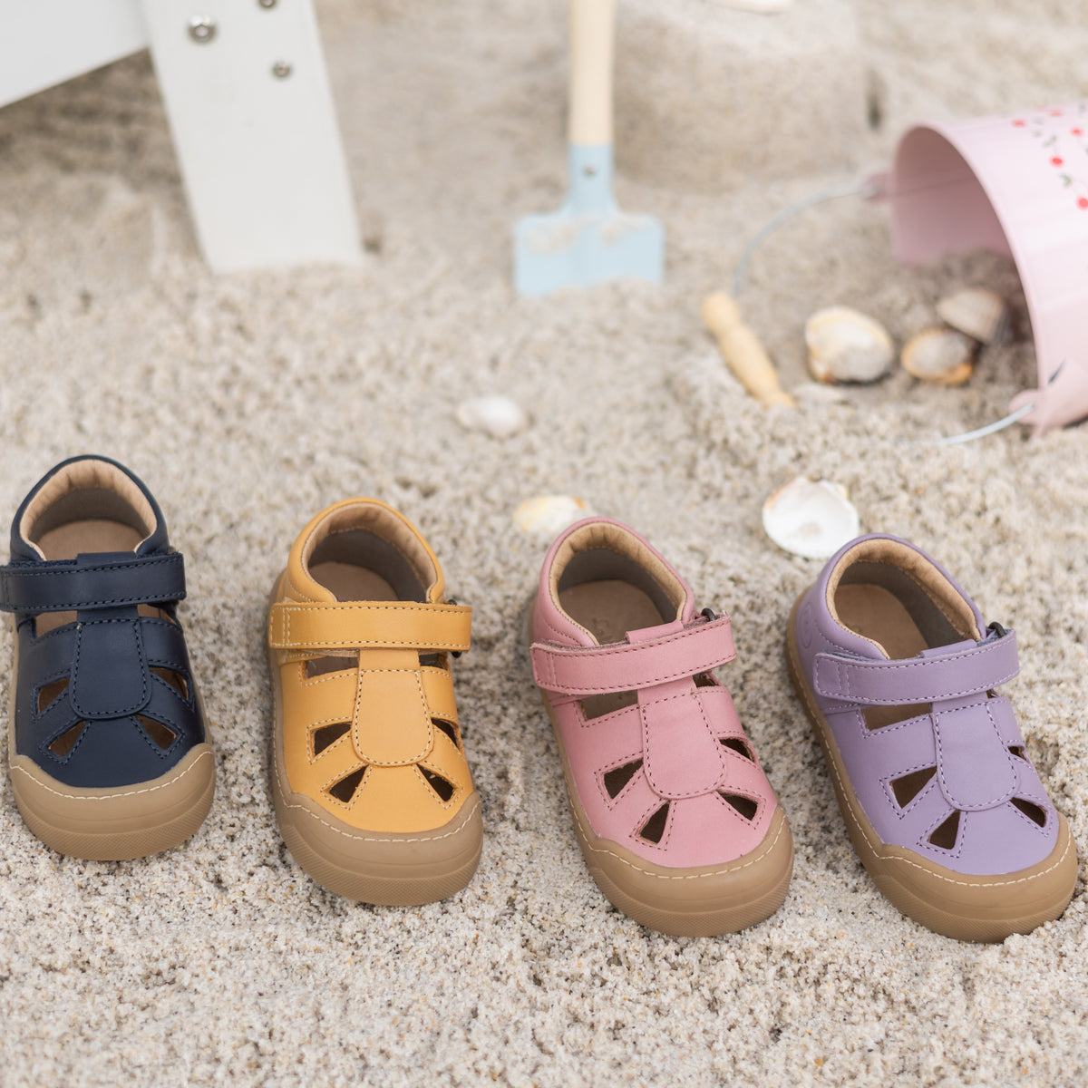 FIRST STEP SANDALE EDDA blau