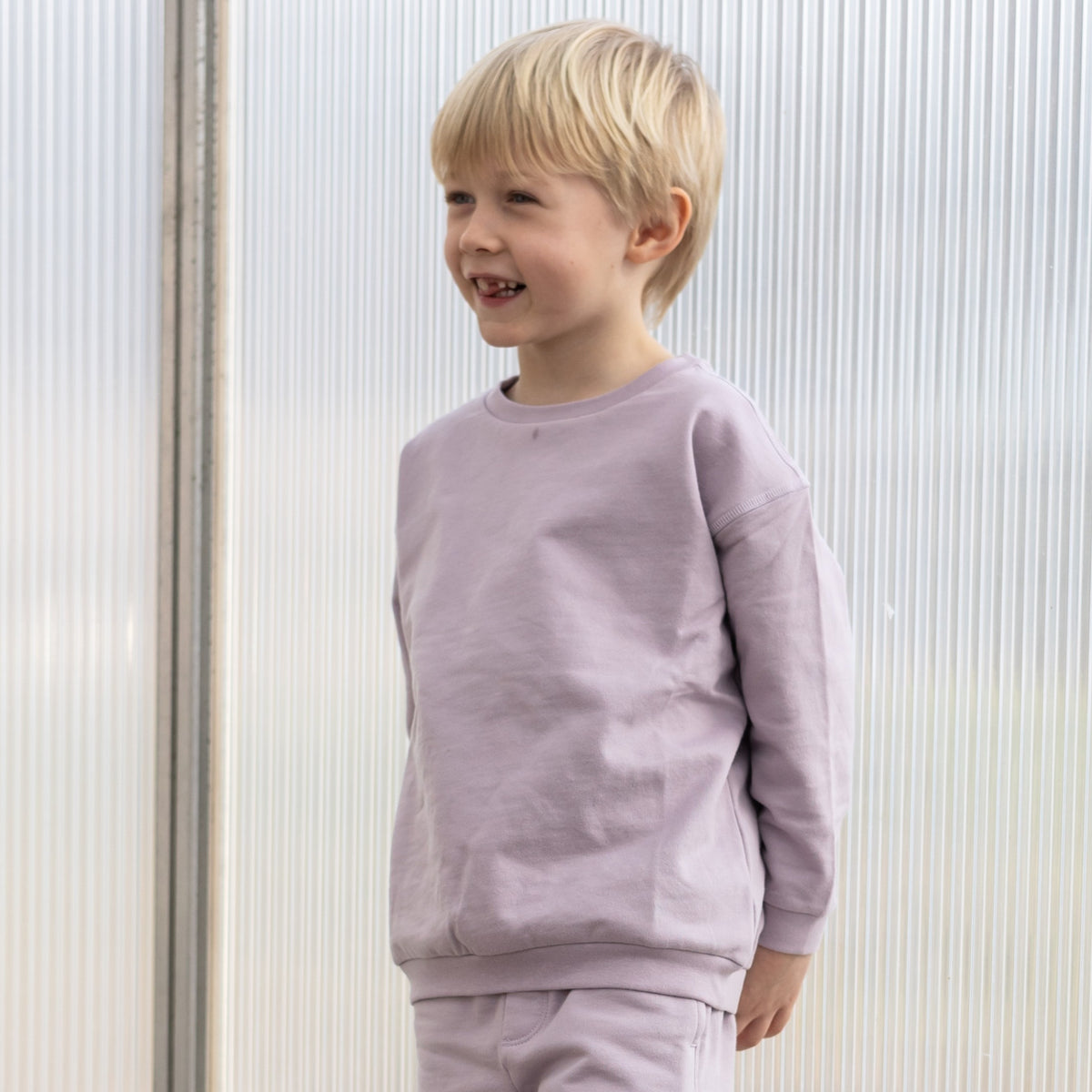 SWEATSHIRT flieder