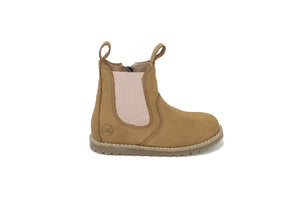 CHELSEA BOOT_winter_taupe/rosa 2022