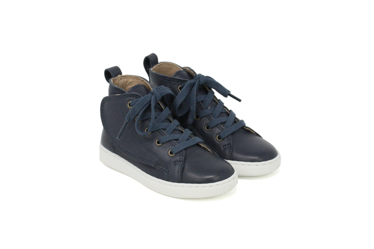 SNEAKER HIGH blau
