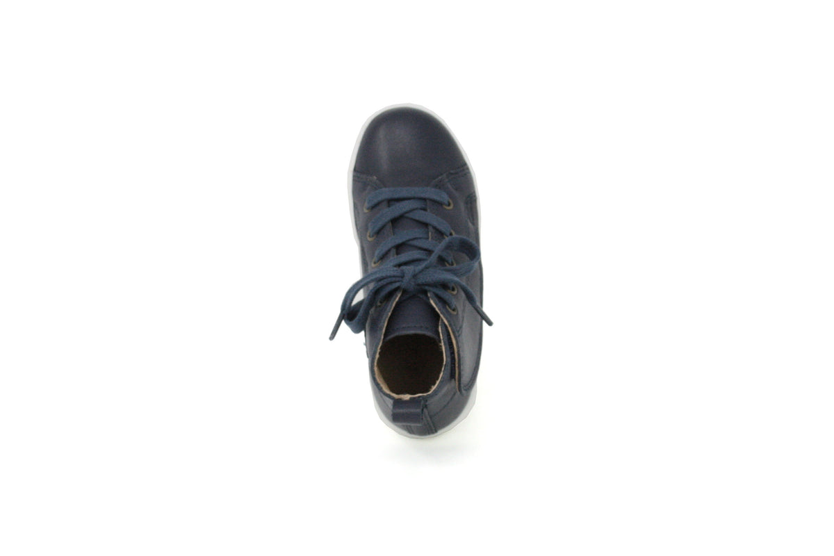 SNEAKER HIGH blau